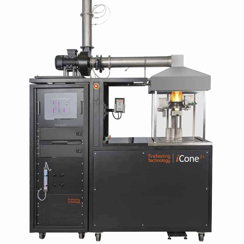 Cone Calorimeter manufactured by Fire Testing Technology, known as the iCone 2+