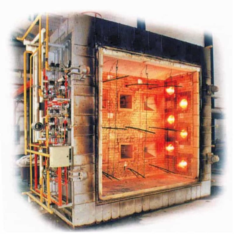 Large Scale Vertical Fire Resistance Test Furnace