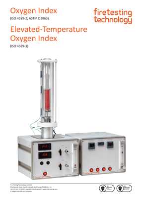 Oxygen Index and Elevated Temperature Oxygen Index